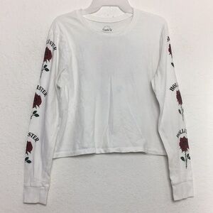 ✅Women Hollister Floral Crop Top Size S